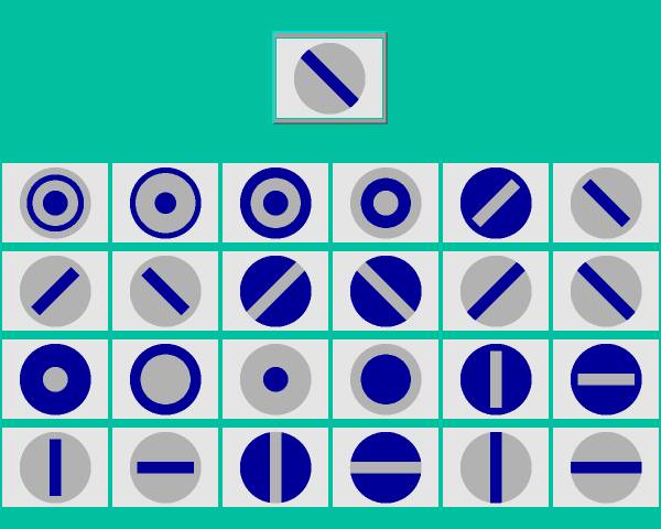 Optische Differenzierung: Kreise